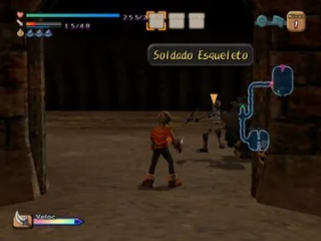 Dark Cloud (Japan) (Sample Movie Disc) screen shot game playing